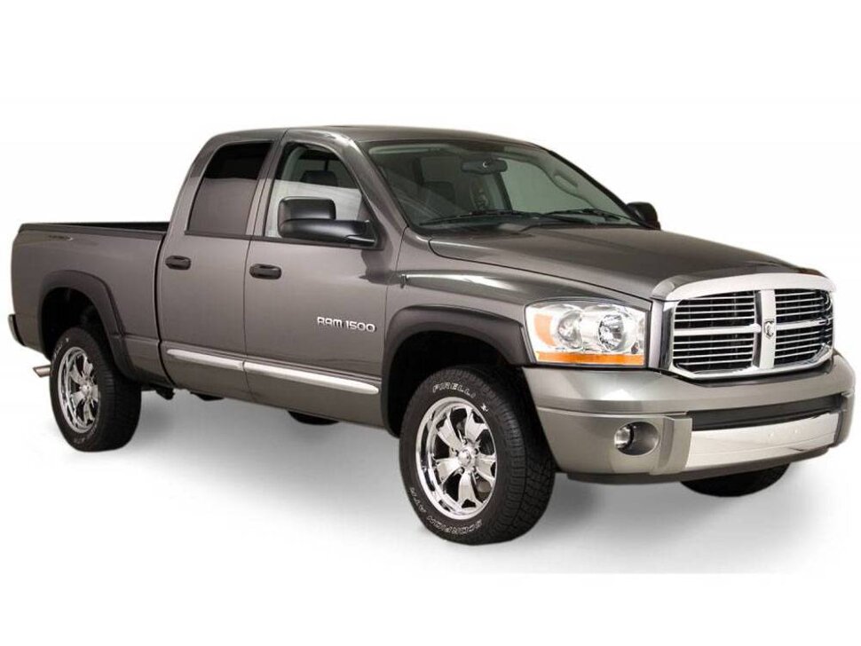 Bushwacker 50909-02 OE Fender Flares Set 4 PC Dodge Ram 1500/2500/3500 06-09