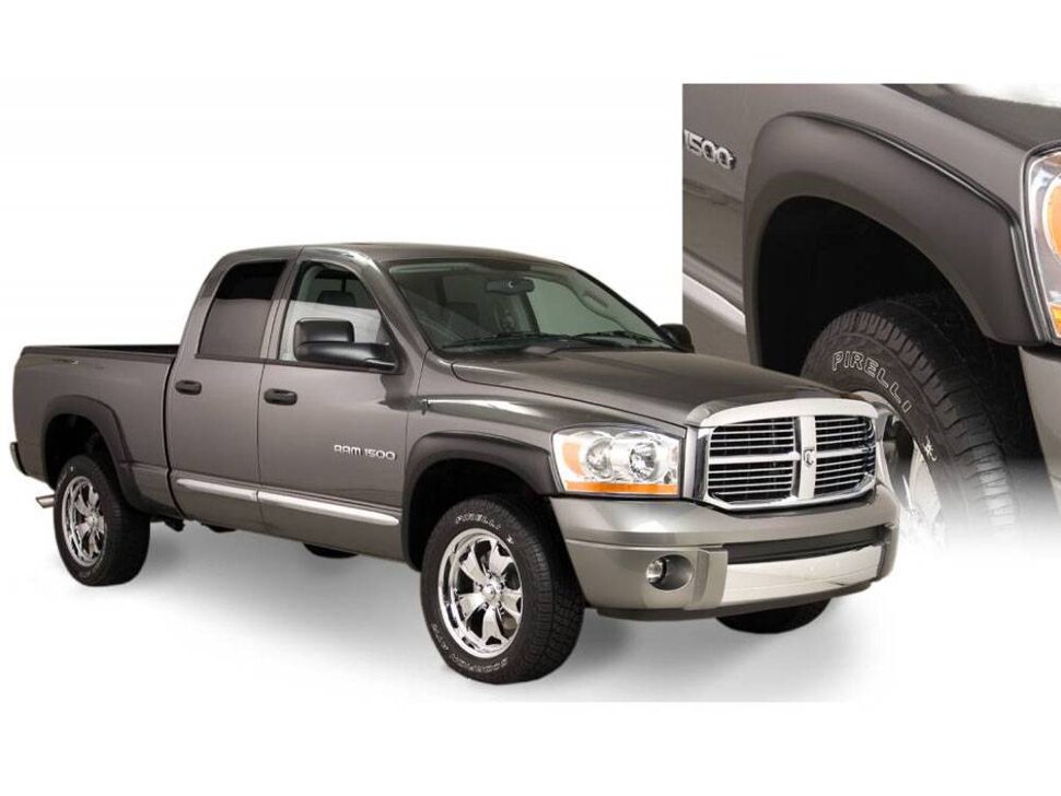 Bushwacker 50909-02 OE Fender Flares Set 4 PC Dodge Ram 1500/2500/3500 06-09