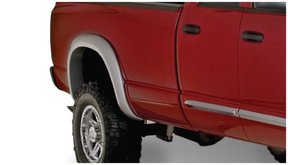 Bushwacker 50024-02 Extend A Fender Flares Set 2PC Rear Dodge Ram 1500/2500/3500 06-09
