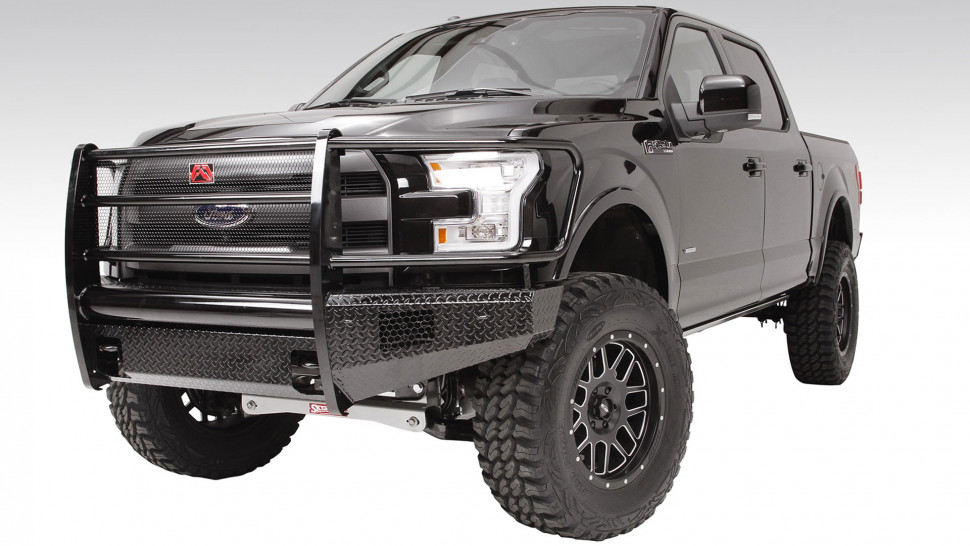 Fab Fours FF21-K5060-1 Full Guard Front Bumper Ford F-150 21-22