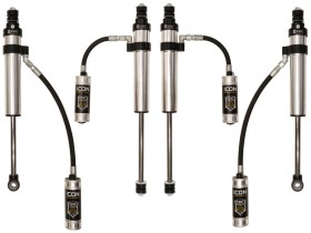Icon Vehicle Dynamics K53102 2.5 VS Remote Reservoir CDCV 4Pc Suspension Dampers Lift 4-6" Toyota Land Cruiser 80 91-97