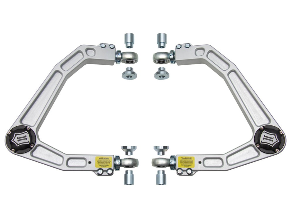 Комплект верхних рычагов подвески Chevrolet Silverado/GMC Sierra 1500 Suburban/Tahoe/Yukon/Yukon XL AT4/Trail Boss 19-26 Lift 0-3.5" Icon Vehicle Dynamics 78720DJ