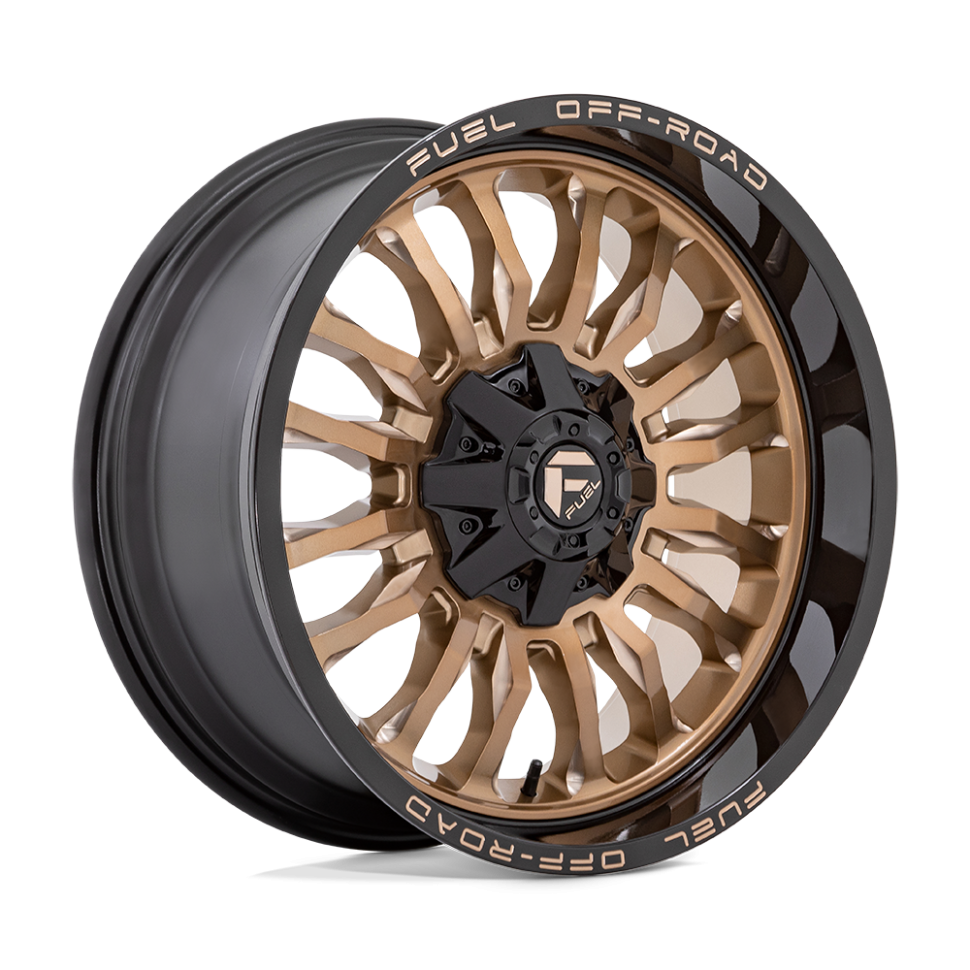 Fuel Off Road D79722201747 Arc Wheel Platinum Bronze W/Black Lip 22x12 -44