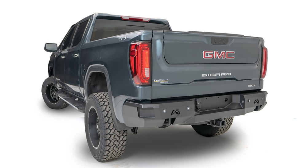 Fab Fours CS14-W3151-1 Premium Rear Bumper GMC Sierra 1500 14-18