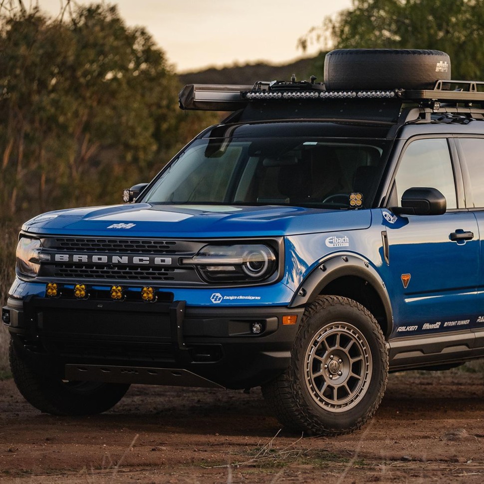 Комплект светодиодного освещения для A-стойки Spot Ford Bronco Sport 21-25 Squadron Sport Baja Designs 447687