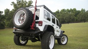 Кріплення Hi-Lift Jack Jeep Wrangler JK 07-18 Fab Fours M2150-1