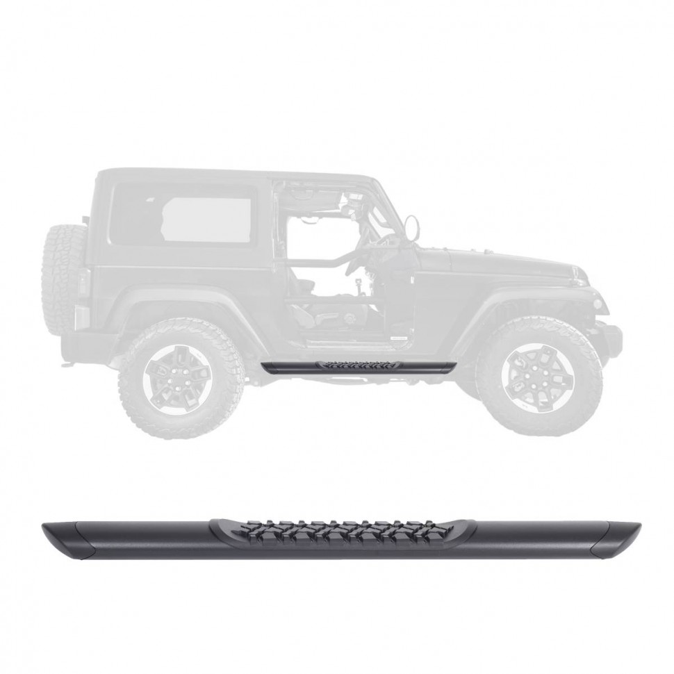 Подножки Jeep Wrangler JK 07-18 V3 Go Rhino V3492652T