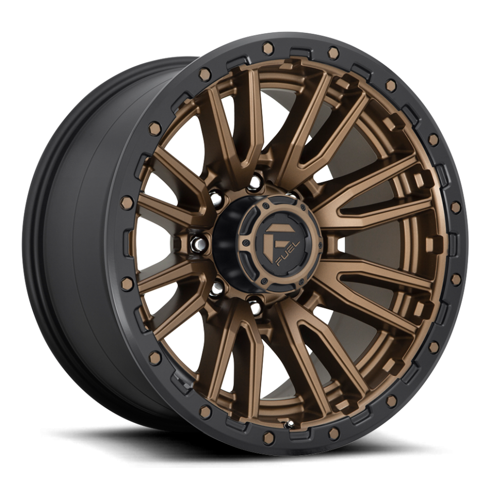 Fuel Off Road D68120008247 Rebel 8 Wheel Matte Bronze Black Bead Ring 20x10 -18