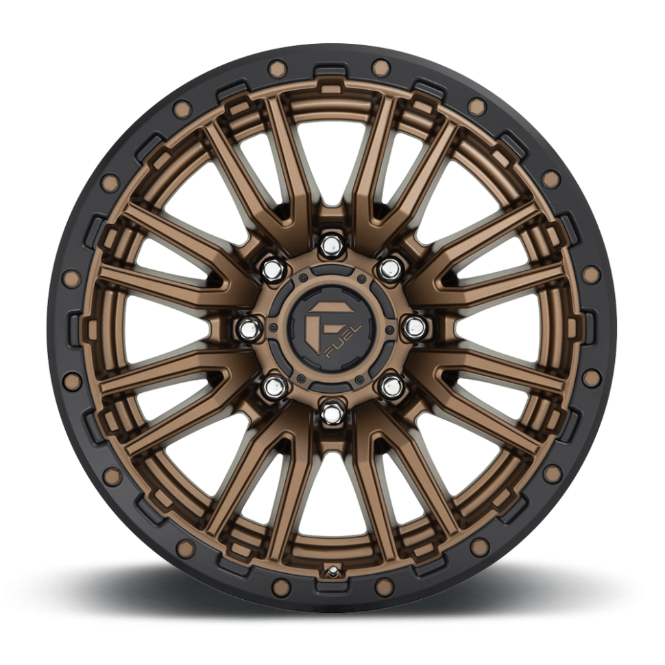 Fuel Off Road D68120008247 Rebel 8 Wheel Matte Bronze Black Bead Ring 20x10 -18