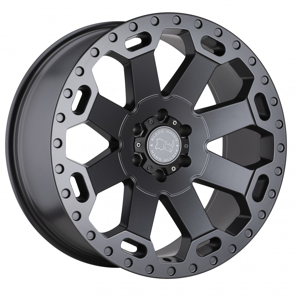 Black Rhino 2090WAR005140G78 Warlord Wheel Matte Gunmetal 20x9