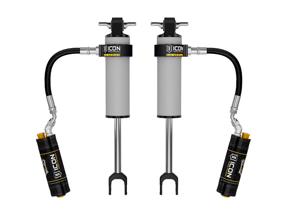 Амортизатор задній з резервуаром регульований Chevrolet Silverado/GMC Sierra 2500/3500 AT4/AT4X/ZR2 20-26 3.0 VS Remote Reservoir CDCV Lift 0-3.5" Icon Vehicle Dynamics 71704CP Пара