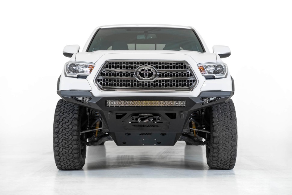 Передний бампер под лебёдку Toyota Tacoma 16-23 Addictive Desert Designs F681202200103