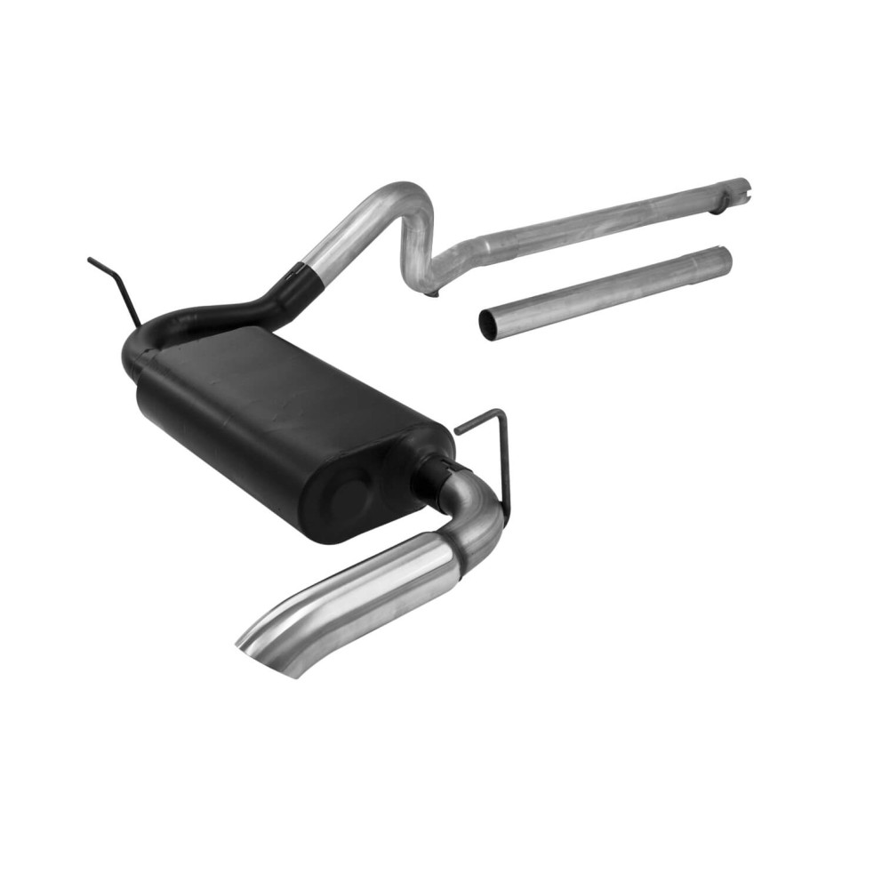 Flowmaster 817514 Force II Cat-back Exhaust System 07-18 Jeep Wrangler JK