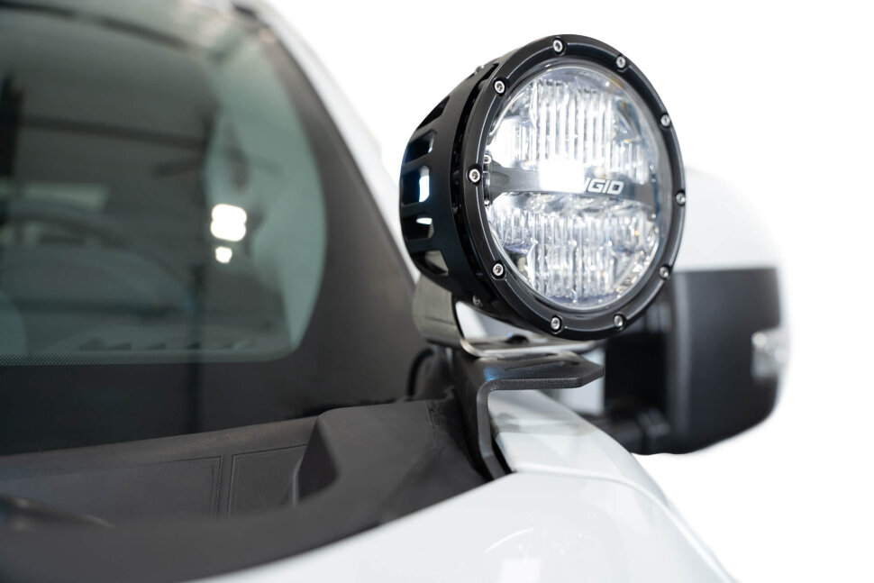 Кронштейн світла на стійку Ford F-250/F-350 23-25 Addictive Desert Designs AC8101801NA