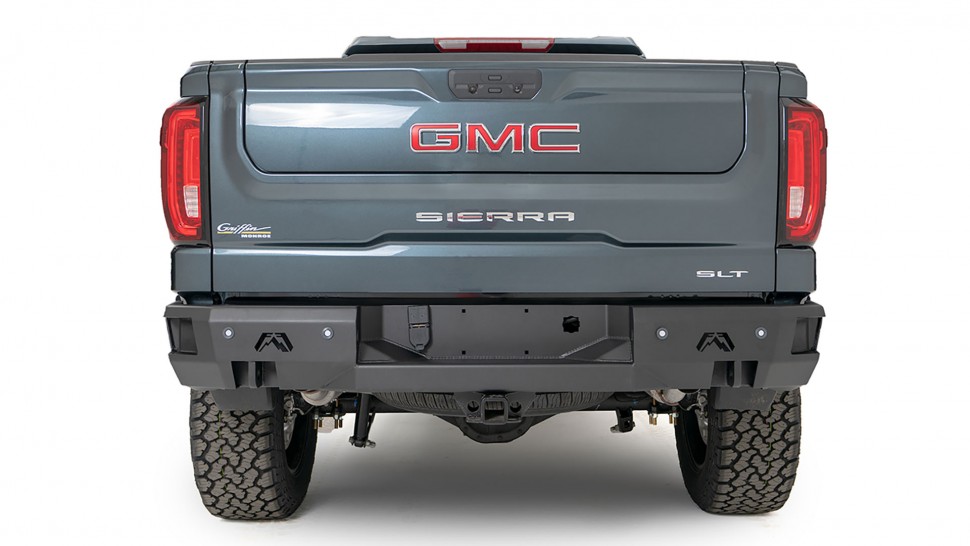 Fab Fours CS14-W3150-1 Premium Rear Bumper GMC Sierra 1500 14-18