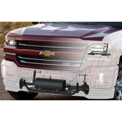 Kleinn GM1500-734 Onboard Air System Without Horns Chevrolet Silverado/GMC Sierra 1500 07-18