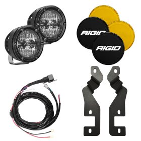 Rigid Industries 46711 360-Series A-Pillar Light Kit 4" Drive Ford Bronco Sport 21-23