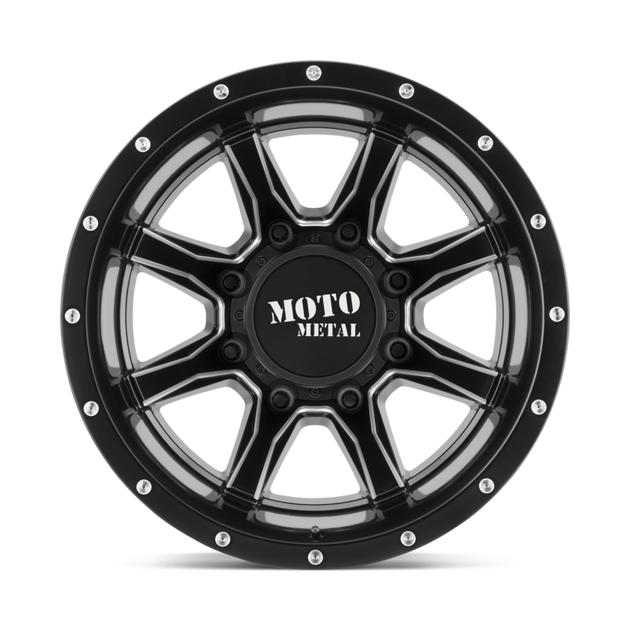 Колесный диск Moto Metal MO995 Satin Black Milled - Rear 17x6.5 ET-140 MO995765827140N