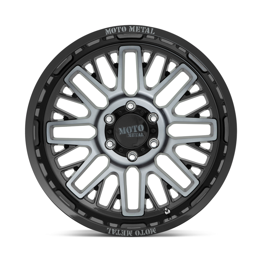 Колесный диск Moto Metal MO802 Gloss Black Machined W/Gray Tint 20x10 ET-18 MO80221080418N