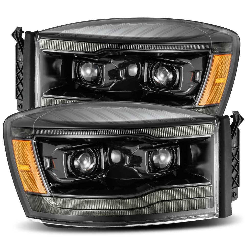 Комплект передних галогеновых фар Dodge Ram 1500/2500/3500 06-09 PRO-Series AlphaRex 880530