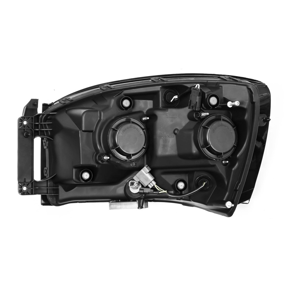 Комплект передних галогеновых фар Dodge Ram 1500/2500/3500 06-09 PRO-Series AlphaRex 880530