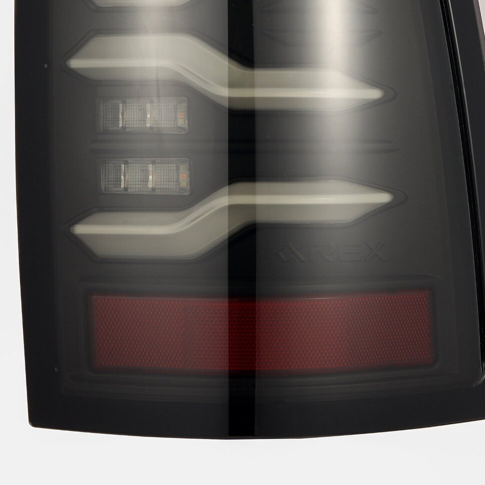 AlphaRex 640004 LUXX-Series Led Tail Lights Dodge Ram 2500/3500 19-24