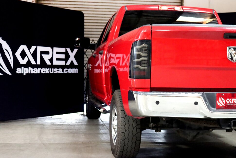AlphaRex 640004 LUXX-Series Led Tail Lights Dodge Ram 2500/3500 19-24