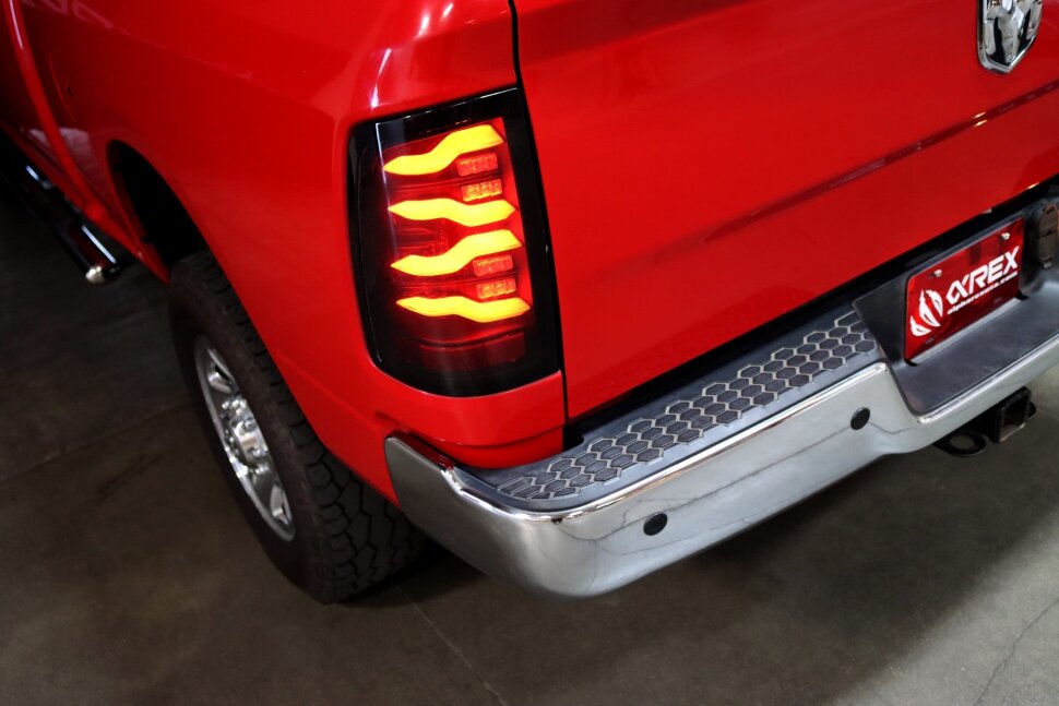 AlphaRex 640004 LUXX-Series Led Tail Lights Dodge Ram 2500/3500 19-24