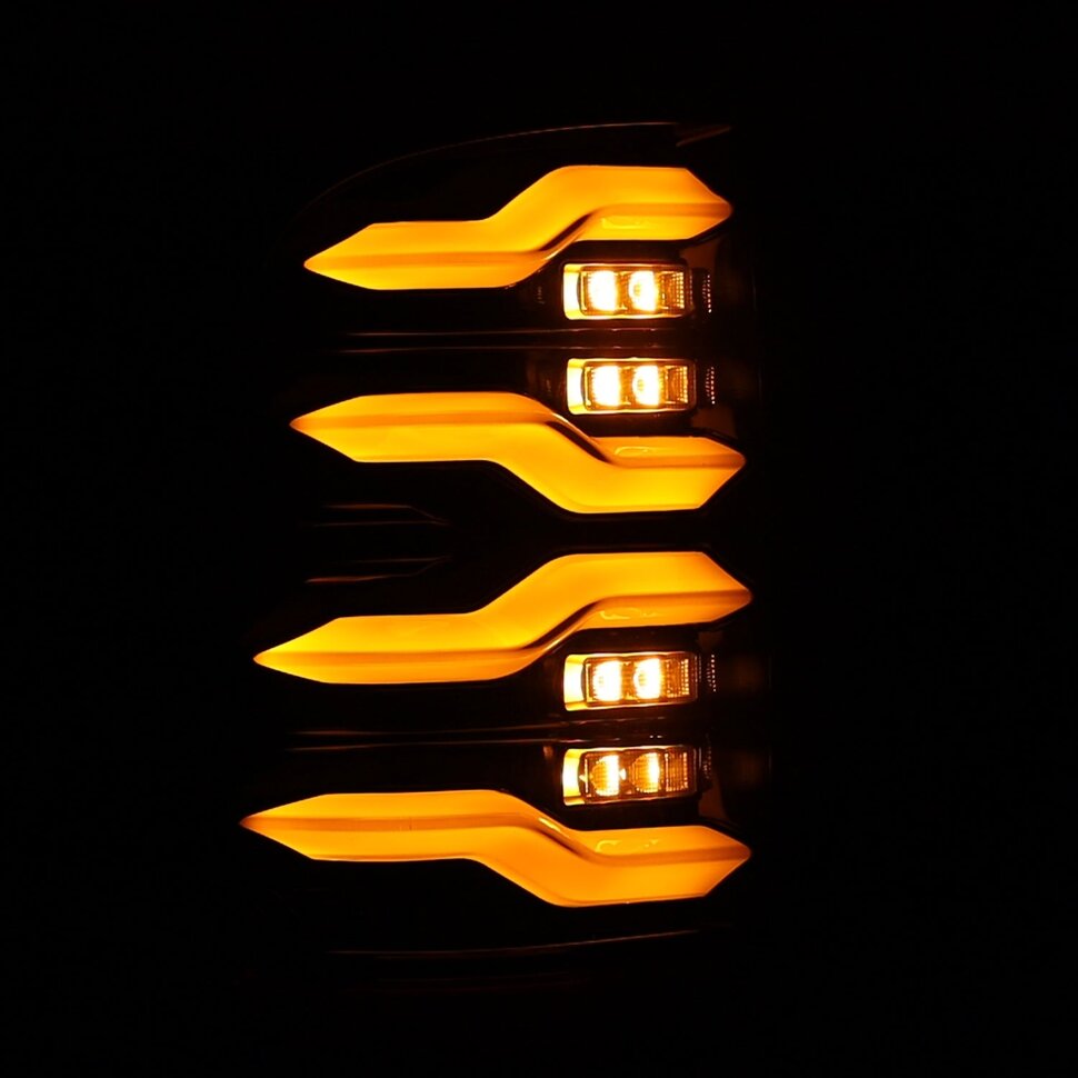 AlphaRex 640004 LUXX-Series Led Tail Lights Dodge Ram 2500/3500 19-24