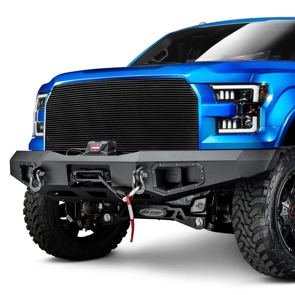 Warn Industries Ascent Front Winch Bumper Ford F-150 15-17 (100915)