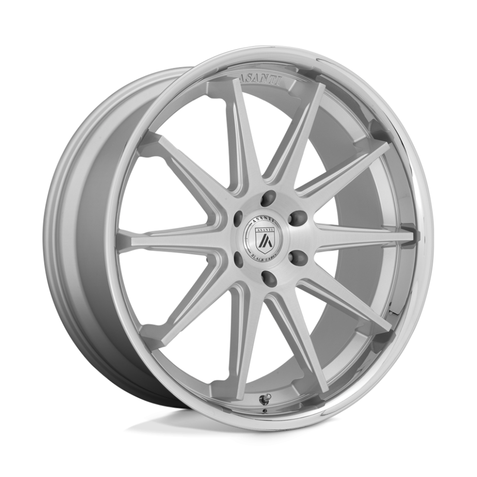 Колесный диск Asanti Wheels Emperor Brushed Silver W/Chrome Lip 22x10 ET+30 ABL29-22105230SL
