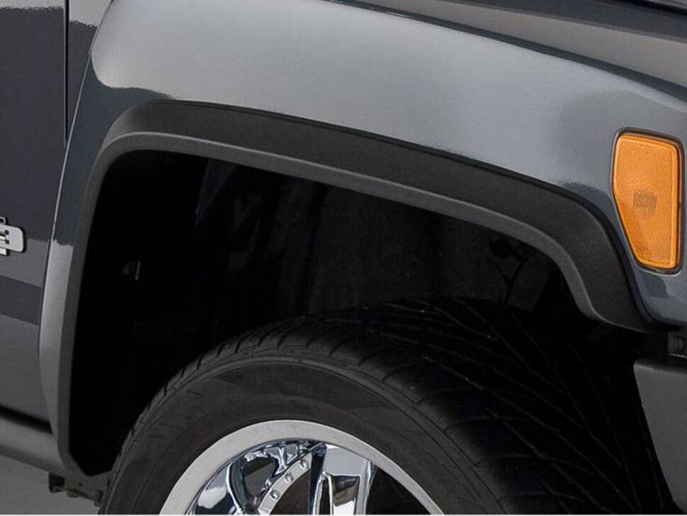 Bushwacker 150900-02 OE Fender Flares Set 4 PC Hummer H3 06-10