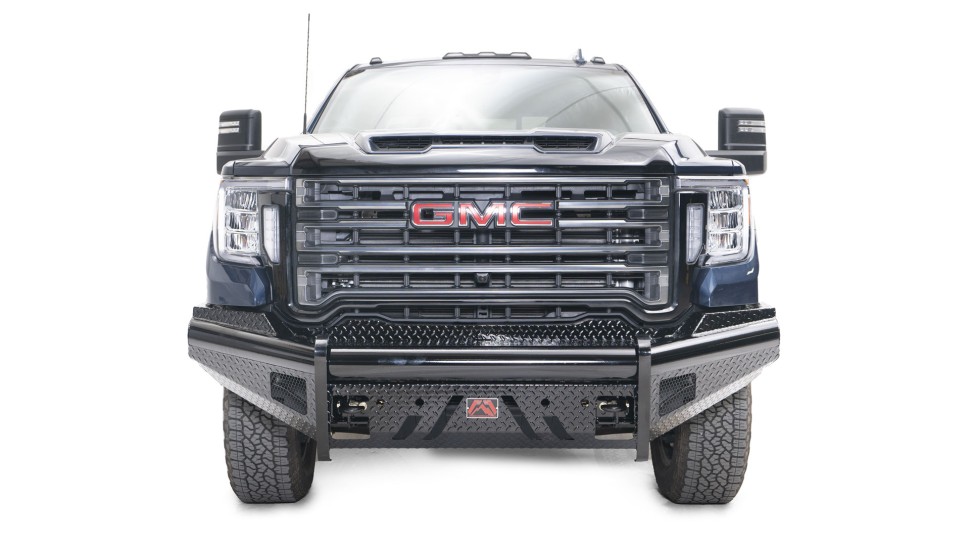 Передний бампер Black Steel GMC Sierra 2500/3500 11-14 Fab Fours GM11-S2861-1