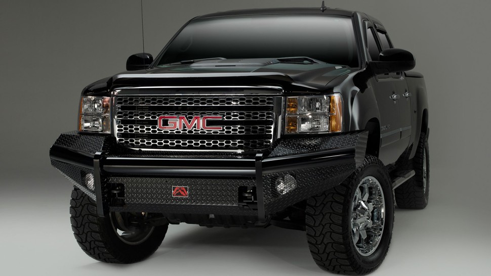 Передний бампер Black Steel GMC Sierra 2500/3500 11-14 Fab Fours GM11-S2861-1