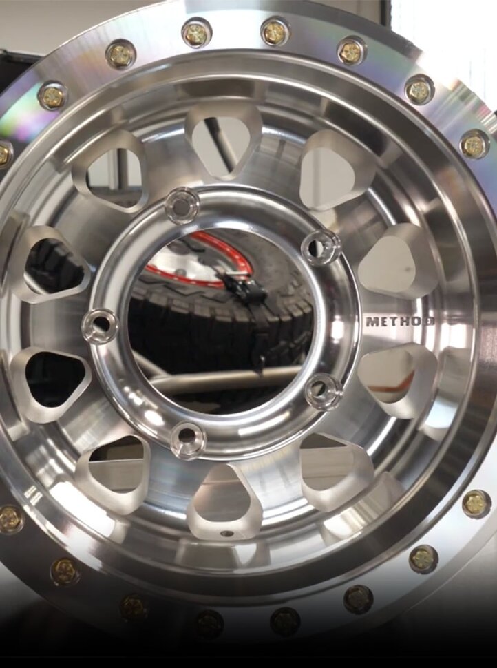 Колісний диск Method Wheels 101 Machined Raw 17x9 ET -12 MR10179060312B