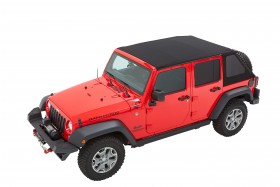 М`який дах софт Топ Jeep Wrangler JK 07-18 4 Door (Black Diamond) Trektop Bestop 5685335