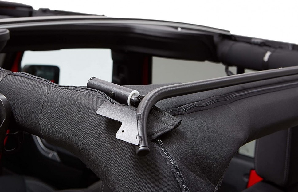 Bestop 5685335 Trektop Soft Top Jeep Wrangler JK 07-18 4 Door (Black Diamond)