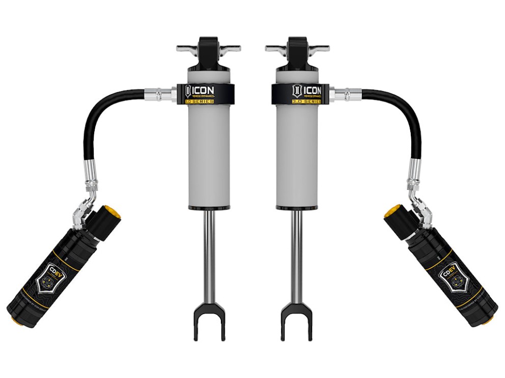 Icon Vehicle Dynamics 71704EP 3.0 VS Remote Reservoir CDEV Rear Reservoir Adjustable Shock Lift 0-3.5" Chevrolet Silverado/GMC Sierra 2500/3500 AT4/AT4X/ZR2 20-26 Pair