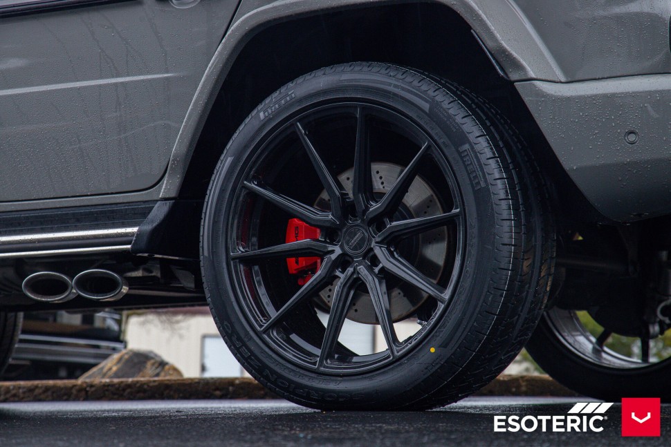 Колесный диск Vossen HF3 Satin Black 24x10 ET +32 HF3-4B52