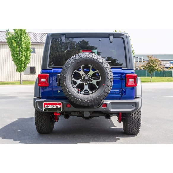 Выхлопная система Cat-Back Jeep Wrangler JL 18-26 Outlaw Series Flowmaster 817844