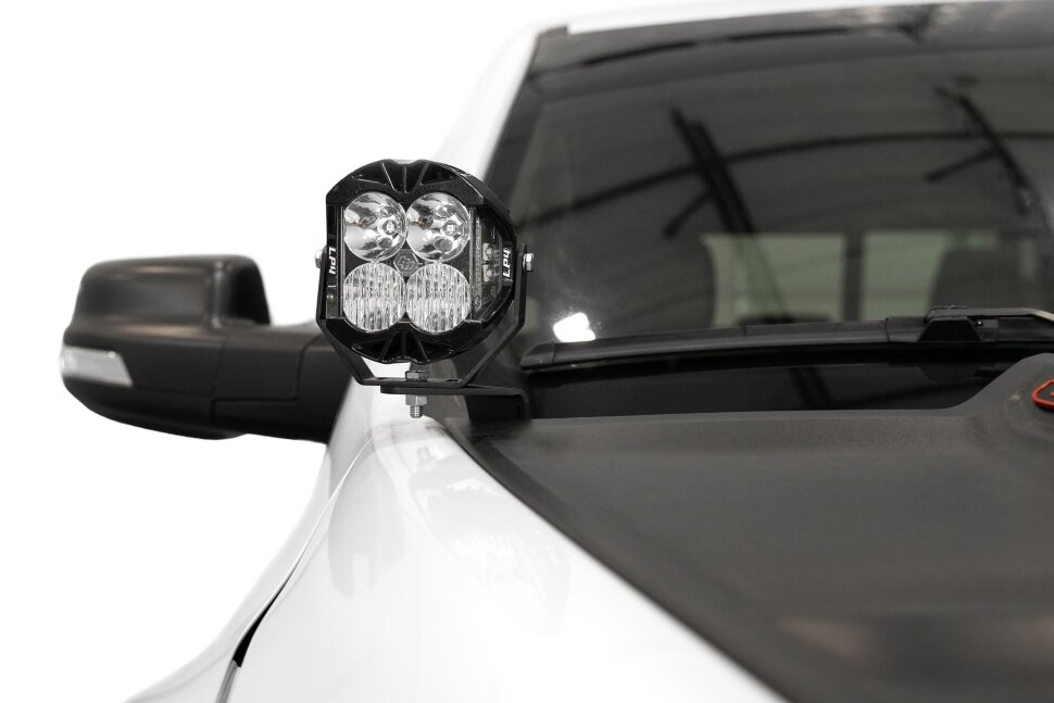 Addictive Desert Designs AC6201801NA Digital Light A-Pillar Mount Dodge Ram 1500/2500/3500 RHO/TRX 19-25