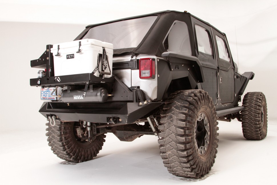 Fab Fours JK2040 Air Compressor/Yeti Mount Jeep Wrangler JK 07-18