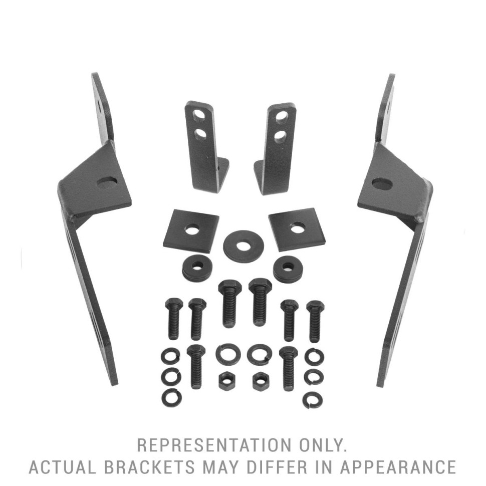 Комплект креплений кенгурятника RC4 или защиты днища RC3 Dodge Ram 1500 09-22 RC4 RC3 Brackets Go Rhino 566860TK