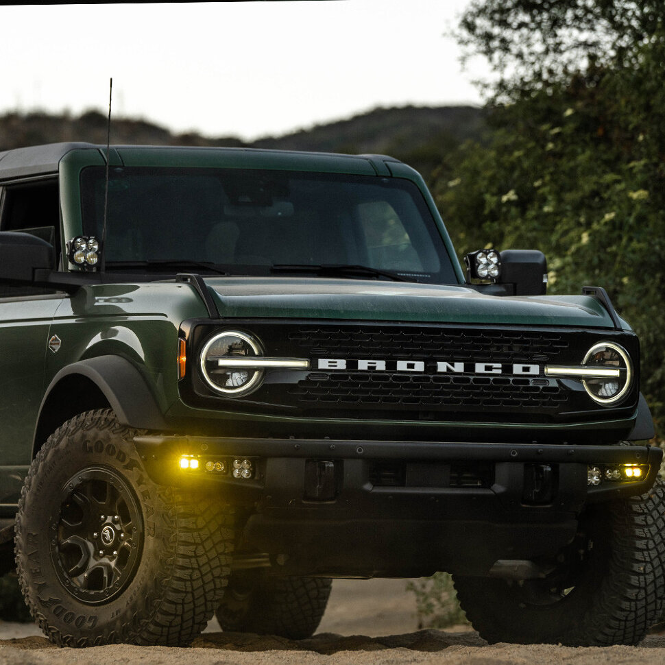 Комплект протитуманних фар у бампер Ford Bronco 21-23 S2 Sport/Squadron Sport Baja Designs 448178UP