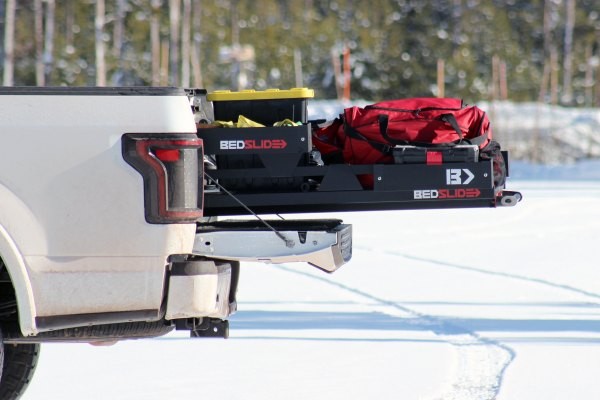 Выдвижная платформа пикапа 8' Bedslide 1500 Contractor 15-9548-CGB