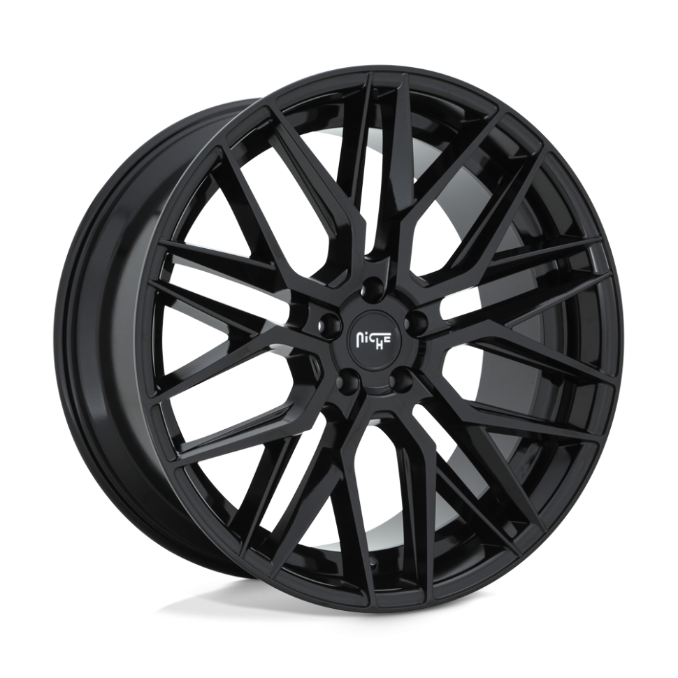 Niche Road Wheels M224220575+35 Gamma Wheel Gloss Black 22x10.5 +35