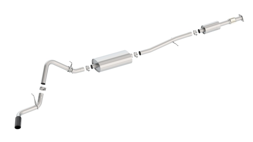 Вихлопна система Cat-Back Chevrolet Silverado/GMC Sierra 1500 19-25 S-Type Borla 140800BC