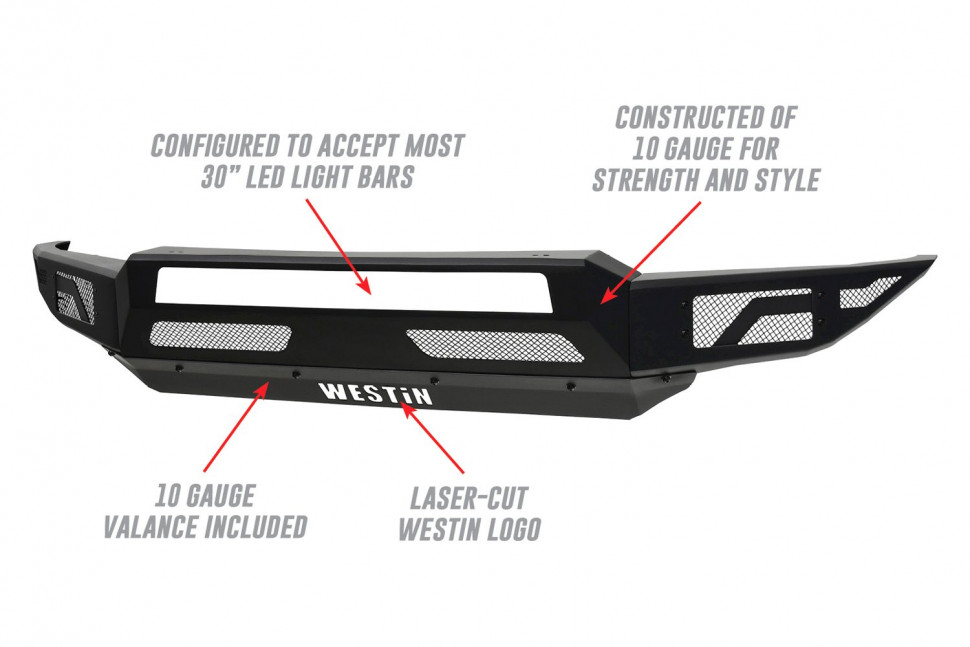 Бампер передній Ford F-150 Westin Automotive Pro-Mod (58-41015)