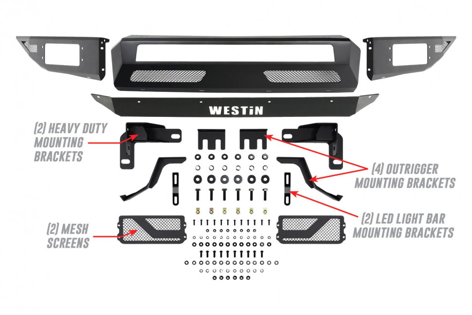 Бампер передній Ford F-150 Westin Automotive Pro-Mod (58-41015)
