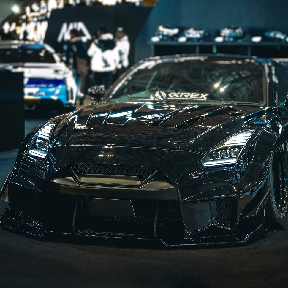 Комплект передніх Led фар Nissan GT-R 09-25 NOVA-Series AlphaRex 880360